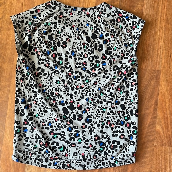 BNWOT Juicy Couture gray animal print sleeveless top - Picture 10 of 12